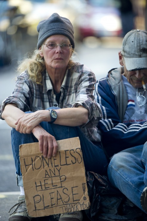 Homeless in Portland