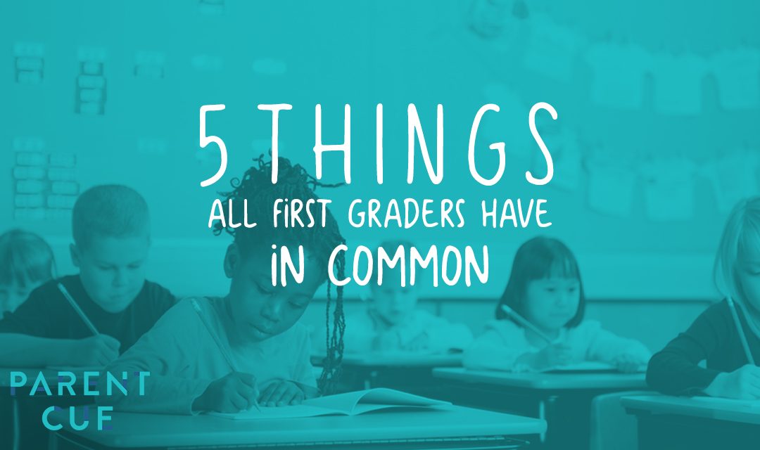 5 Things All First Graders Have In Common
