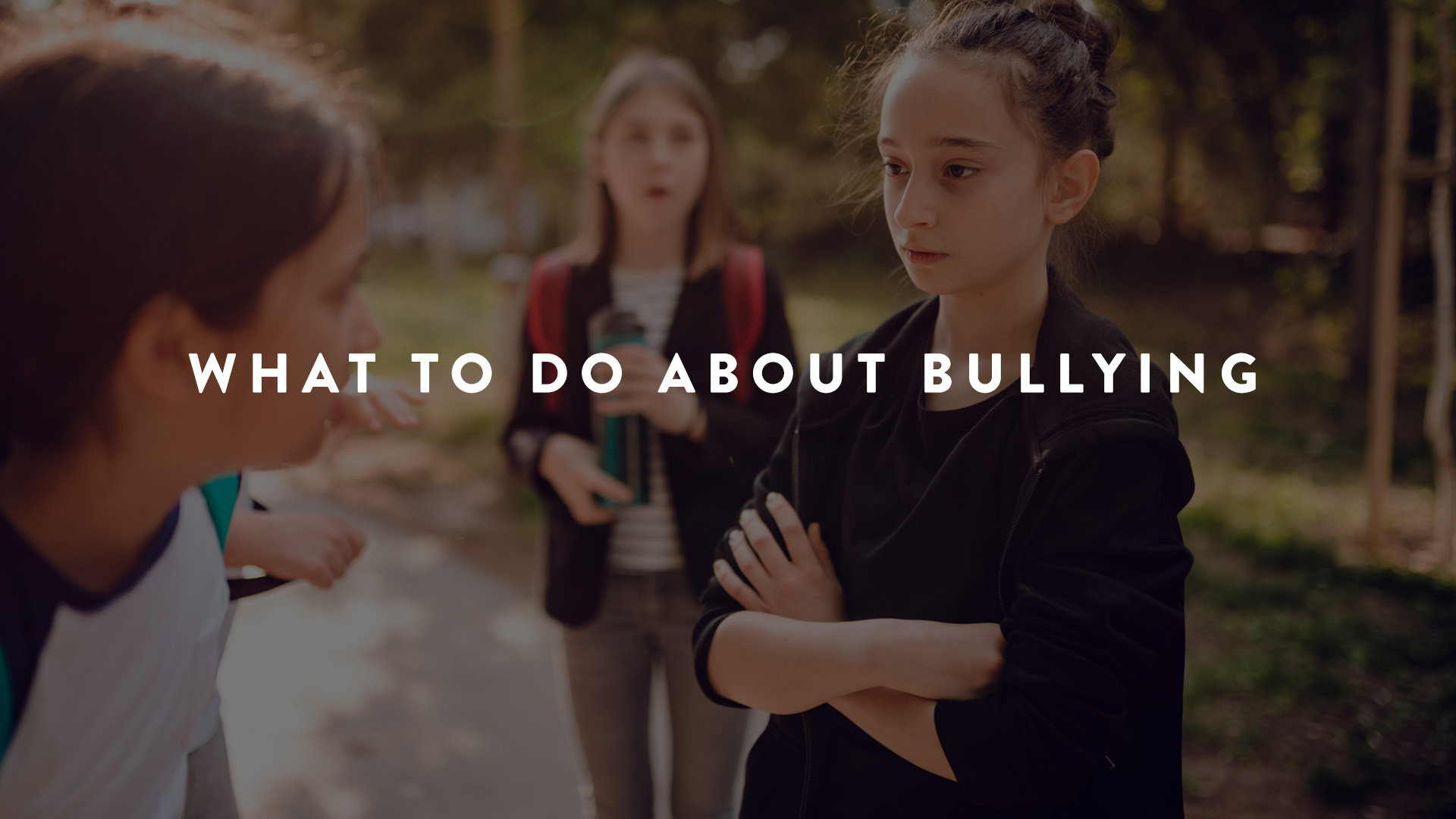 What to do about bullying