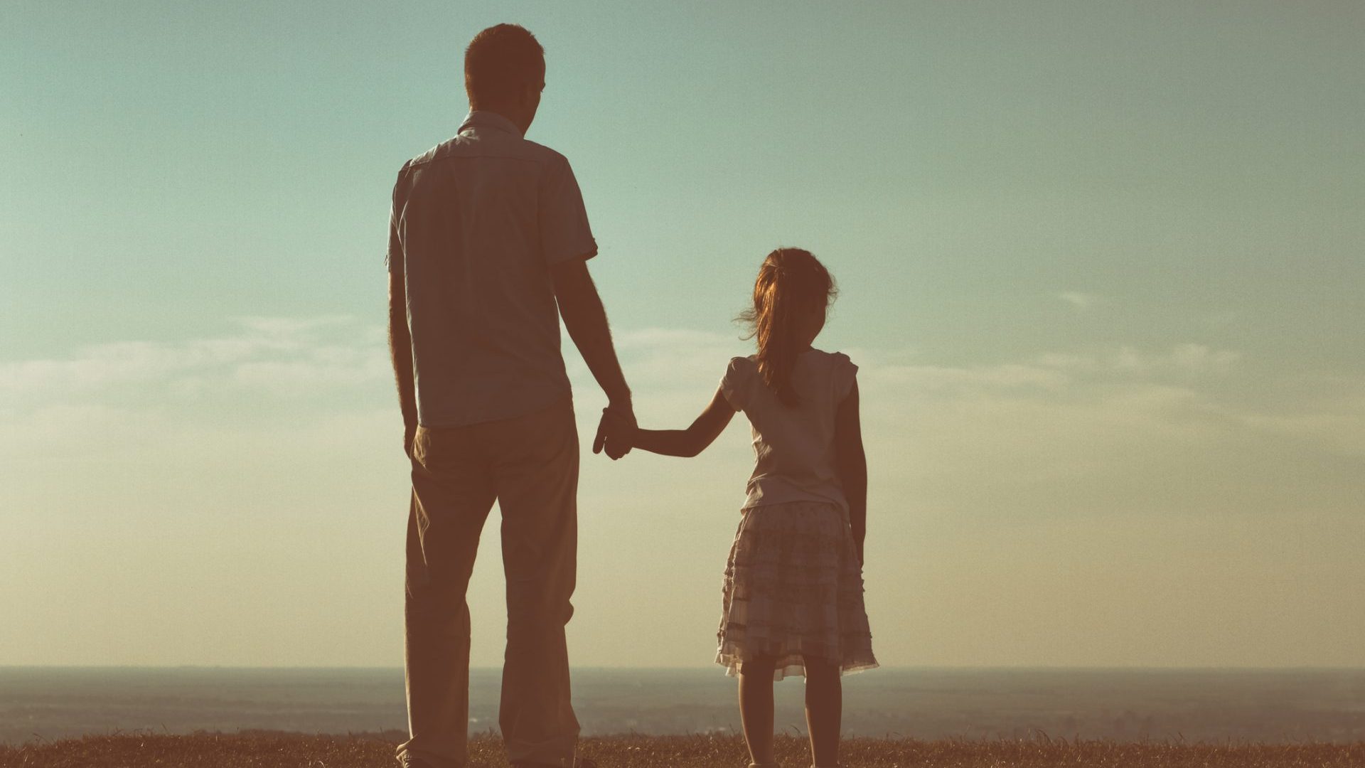Dad and daughter