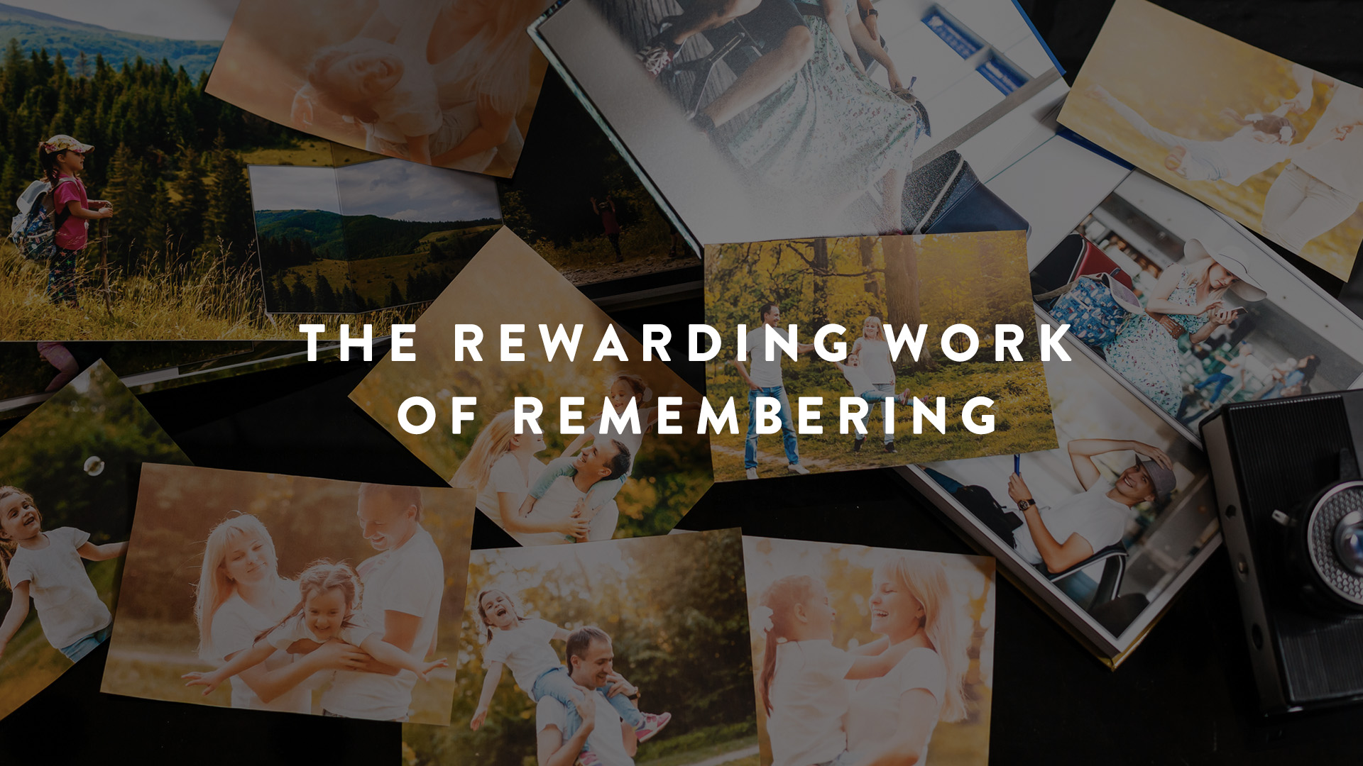 The rewarding work of remembering